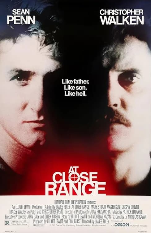 At Close Range film posteri