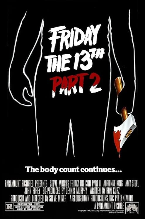 Friday the 13th: Part 2 film posteri