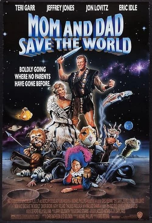 Mom and Dad Save the World film posteri