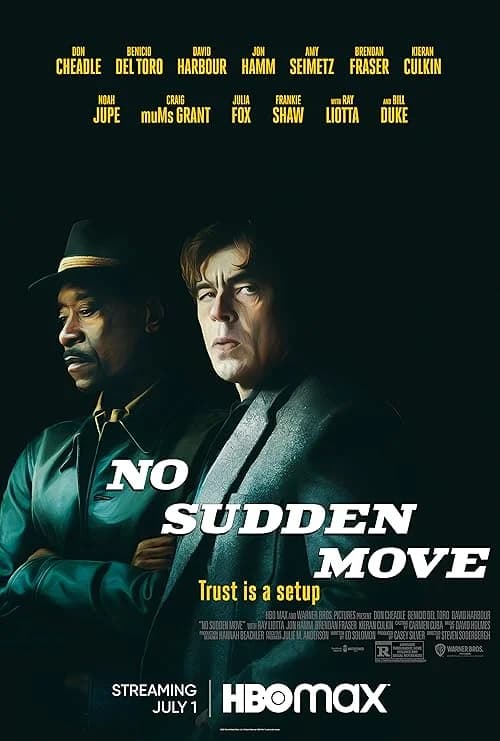 No Sudden Move film posteri