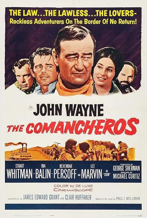 The Comancheros film posteri