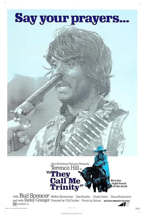 They Call Me Trinity film posteri